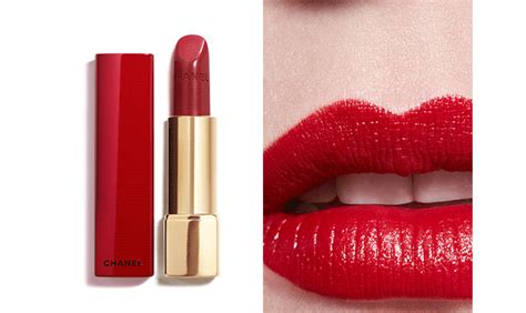 chanel warm red lipstick|Chanel red lipstick shades.